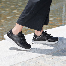 Load image into Gallery viewer, YDA Black Leather with White Sole