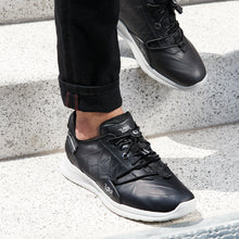 Load image into Gallery viewer, YDA Black Leather with White Sole